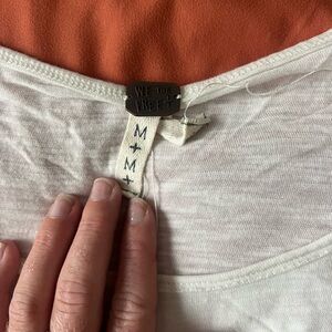 We The Free Off-White Tank Top